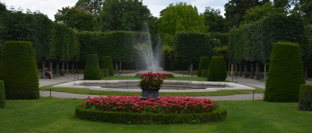 barocke Gartenkunst mit Wasserspielen im Schlosspark Schönbrunn